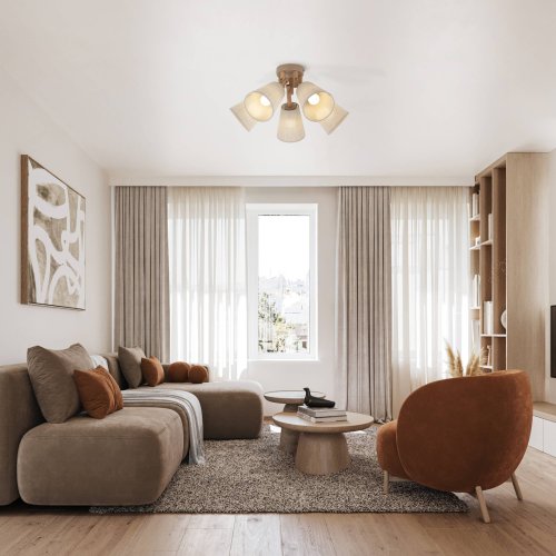 Люстра с абажурами TK Lighting VAIO SABIA 11606