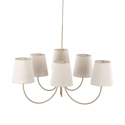 Люстра с абажурами TK Lighting CANDI SABIA 11072