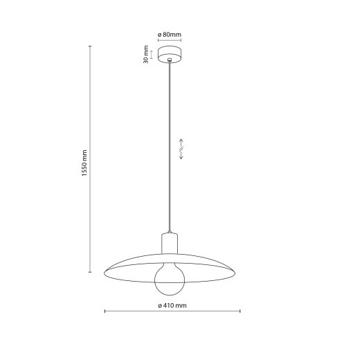 Люстра подвес TK Lighting ASTRA BLACK 10712