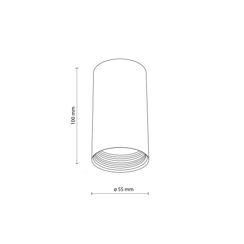 Светильник точечный накладной TK Lighting AMIS WHITE 10719