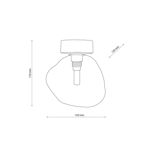 Светильник потолочный TK Lighting LAVA SABIA 11104