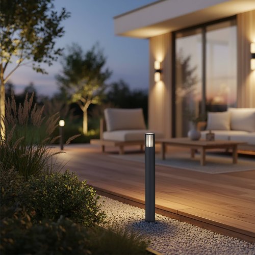 Светильник садово-парковый TK Lighting RIBO GRAY 16172 ІР54