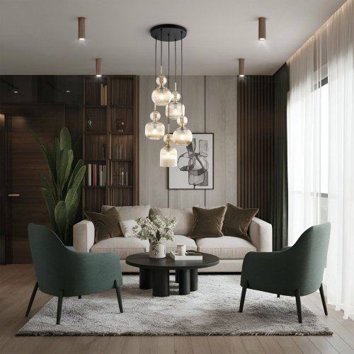 Люстра TK Lighting SOPHIA COGNAC 11043