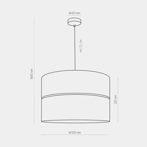 Люстра підвіс TK Lighting Hilton 4346 