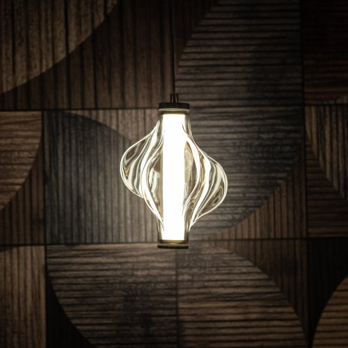 Люстра подвес TK Lighting ELVA BRASS 18212