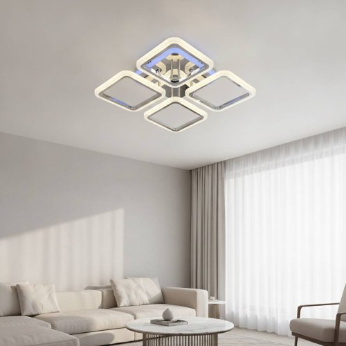 Люстра світлодіодна Sirius 7117/4В CR TL RGB 114W LED