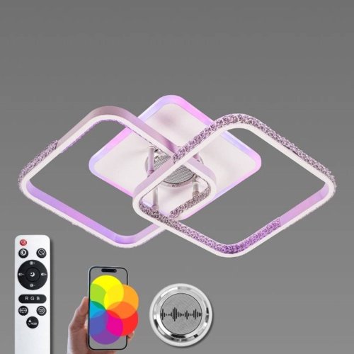 Люстра светодиодная Sirius S2721 WT 49W LED Phone APP+Bluetooth+RGB