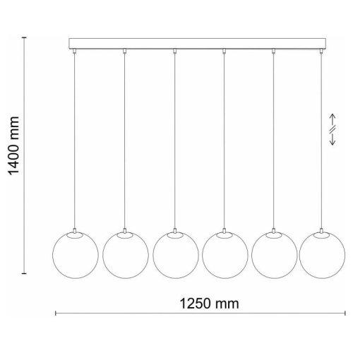 Люстра подвес TK Lighting Martin 4912