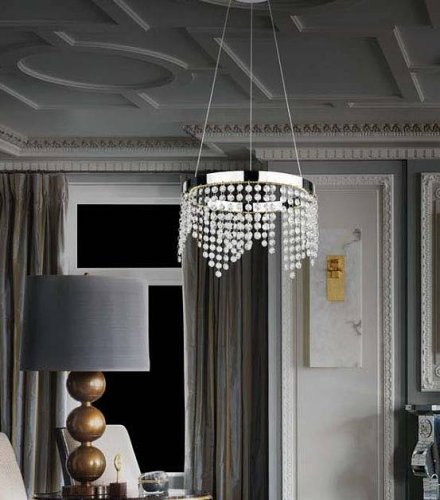 Люстра светодиодная Horoz Electric ASTORIA-25 25W 4000K LED