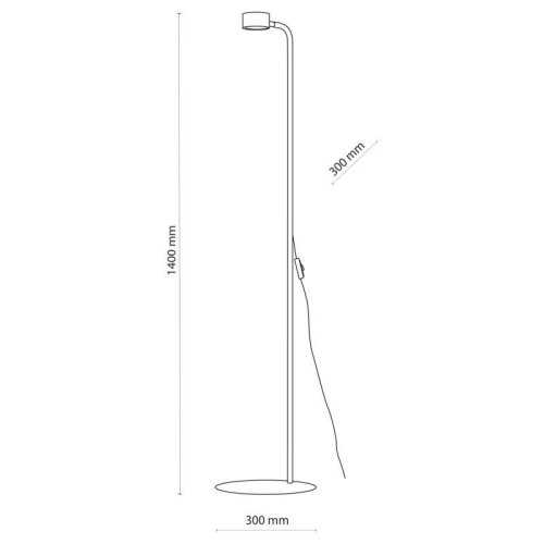 Торшер TK Lighting AVIA BLACK 5579
