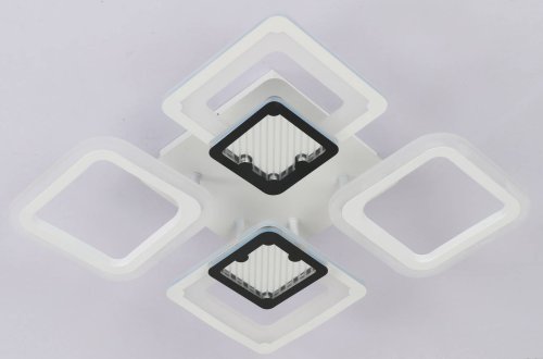 Люстра світлодіодна стельова Sirius 44092/2+2 WT+ВК 94W LED с пультом+диммер