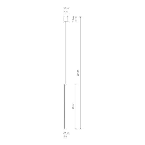 8431 Світильник підвіс Nowodvorski LASER 750 SOLID BRASS I zwis PL