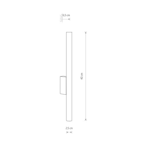 8048 Бра Nowodvorski LASER WALL WHITE PL