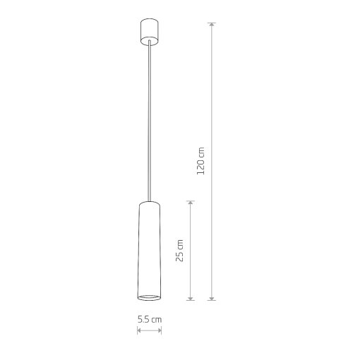 5398 Світильник підвіс Nowodvorski EYE GRAPHITE I zwis M PL