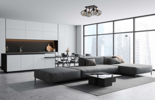 Люстра лофт EMIBIG Vesta Black 392/4A 