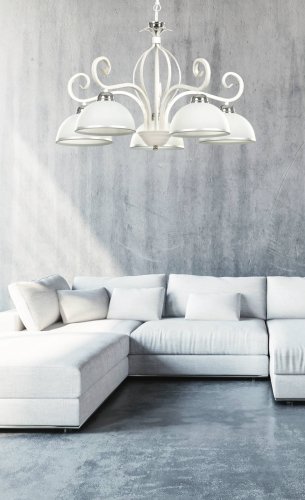 Люстра классическая Emibig Wivara white 840/5