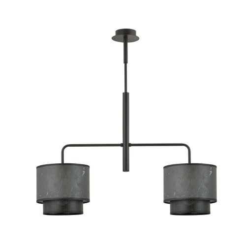 Люстра с абажурами EMIBIG Arigato 2 Marbel Black 1191/2 
