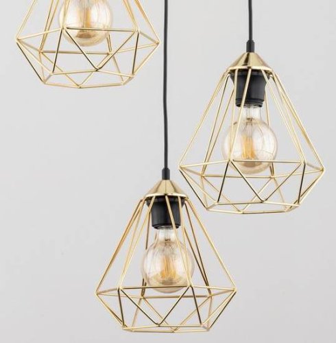 Люстра ALFA Kosmos Circle Gold 62243