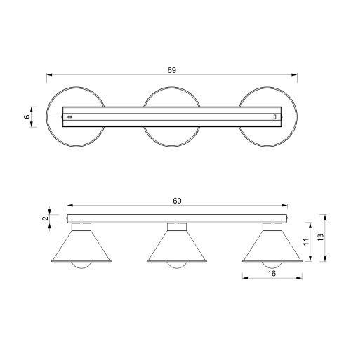 Люстра лофт LUMINEX Demet 0625