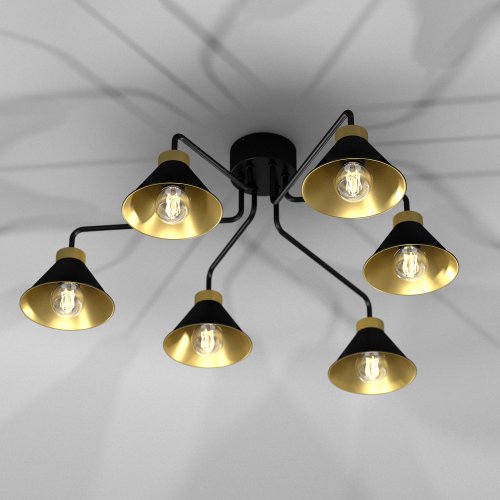 Люстра лофт LUMINEX Demet 0631