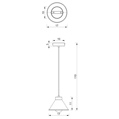 Люстра подвес LUMINEX Demet 0627