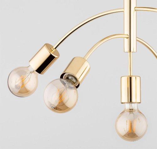 Люстра лофт ALFA Arini Gold 63156