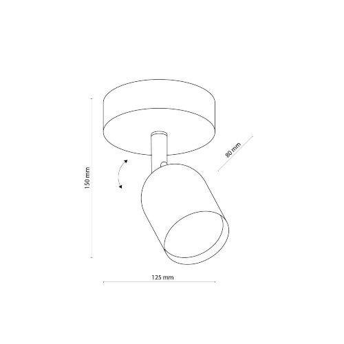 Світильник TK Lighting Top Black 4781