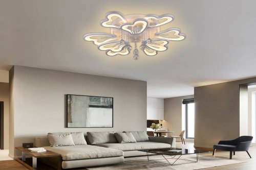 Люстра светодиодная Sirius 8716/9 WT 146W LED с пультом+диммер