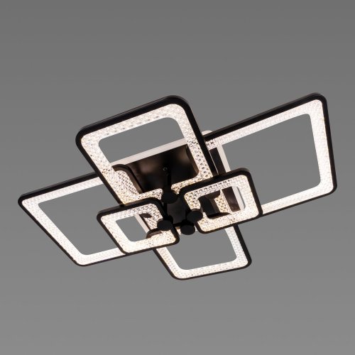 Люстра светодиодная Sirius S667/6H BK 120W LED с пультом+диммер