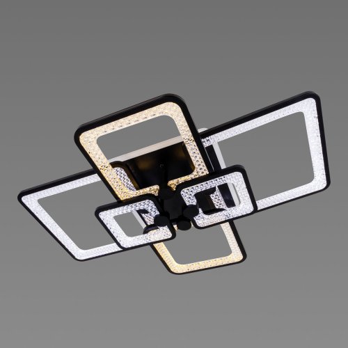 Люстра светодиодная Sirius S667/6H BK 120W LED с пультом+диммер