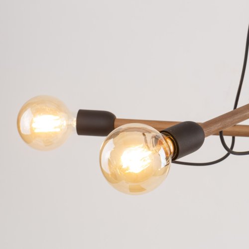 Люстра подвес лофт TK Lighting Helix Wood 4949