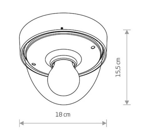 7965 Світильник вуличний Nowodvorski NOOK GRAPHITE PL