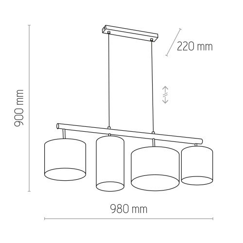 Люстра TK Lighting Deva Nature 6108