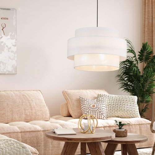 Люстра з абажуром TK Lighting CALISTO 5363
