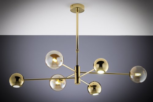 Люстра современная JUPITER MOKA 1963 MO6 MS BU