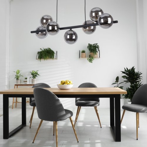 Люстра подвес TK Lighting Estera Black 5666