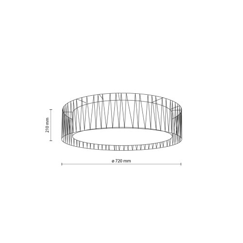 Светильник потолочный TK Lighting Harmony 4556