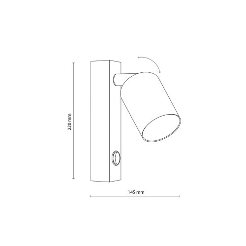 Бра TK Lighting Top White 6186