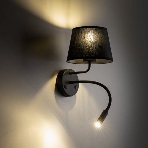 Бра TK Lighting Maja Black 10203 USB