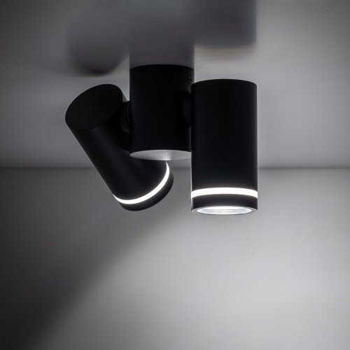 Світильник стельовий TK Lighting Jet Black 4539