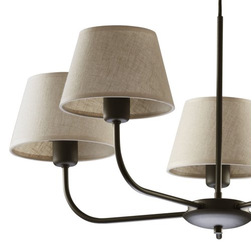 Люстра с абажурами TK Lighting Chicago 3989