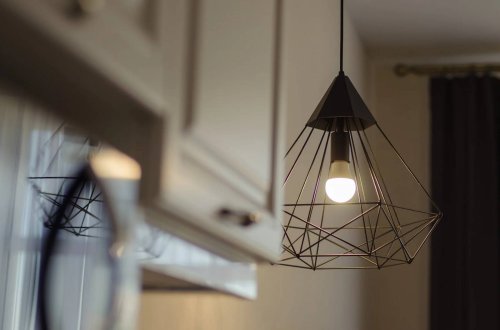 Люстра подвес лофт Atmolight Pyramid P350 Black