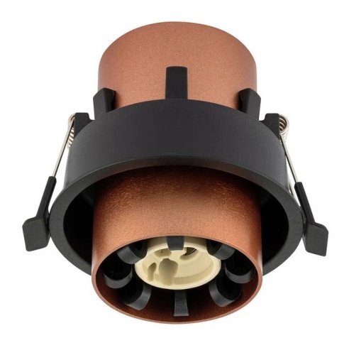 10801 Світильник вбудований Nowodvorski MONO SLIDE BLACK/COPPER PL