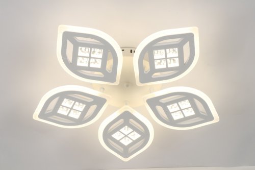 Люстра светодиодная Sirius 09882/5 WT 150W LED с пультом+диммер