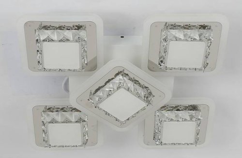Люстра светодиодная Sirius 91982/4+1 WT 246 W LED с пультом+диммер