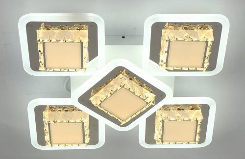 Люстра светодиодная Sirius 91982/4+1 WT 246 W LED с пультом+диммер