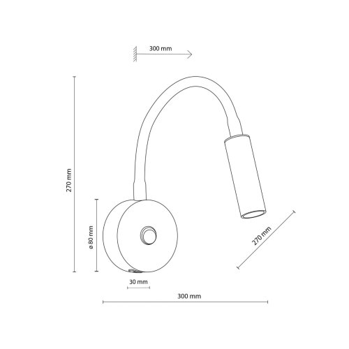 Бра TK Lighting Lagos 10200 USB