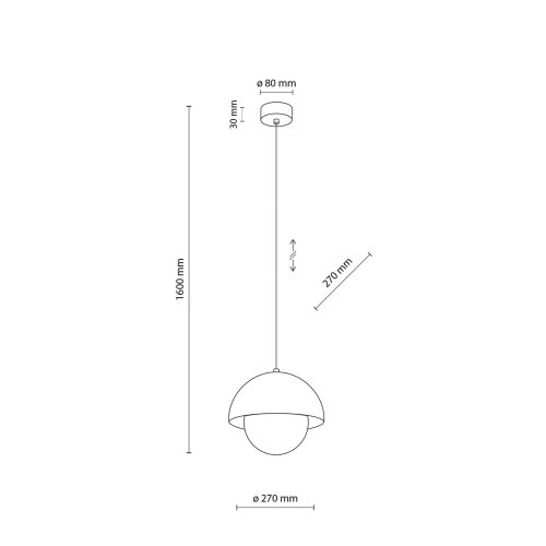 Люстра подвес TK Lighting BONO BEIGE 10274