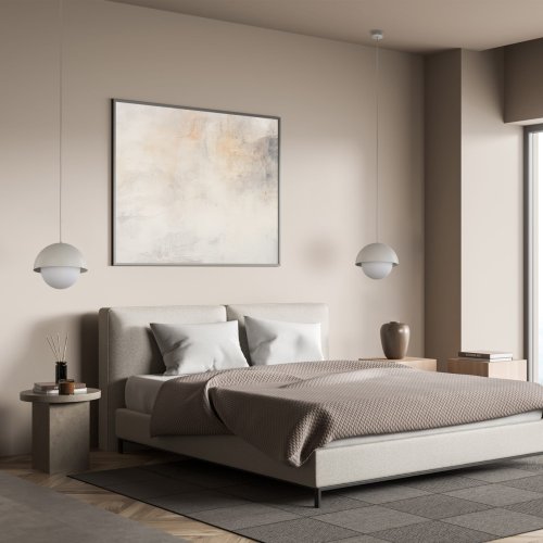 Люстра подвес TK Lighting BONO BEIGE 10274