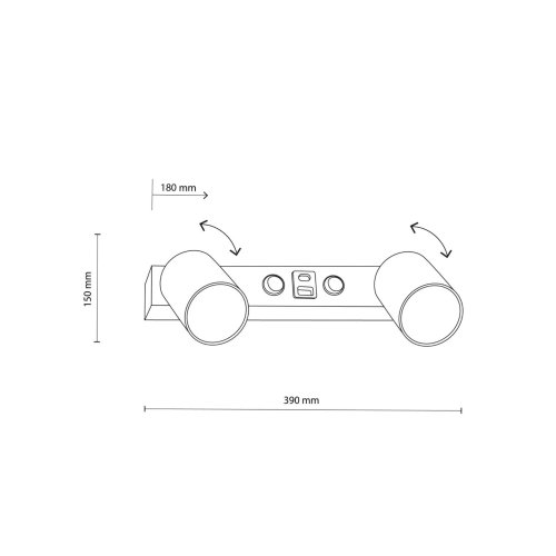 Бра TK Lighting Top 10277 USB